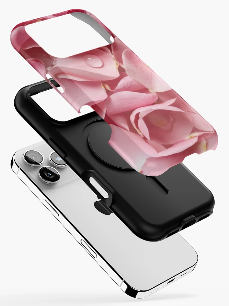 Thumbnail 2 of 4, iPhone Case, Pink Roses designed and sold by ThePrintCrafty.