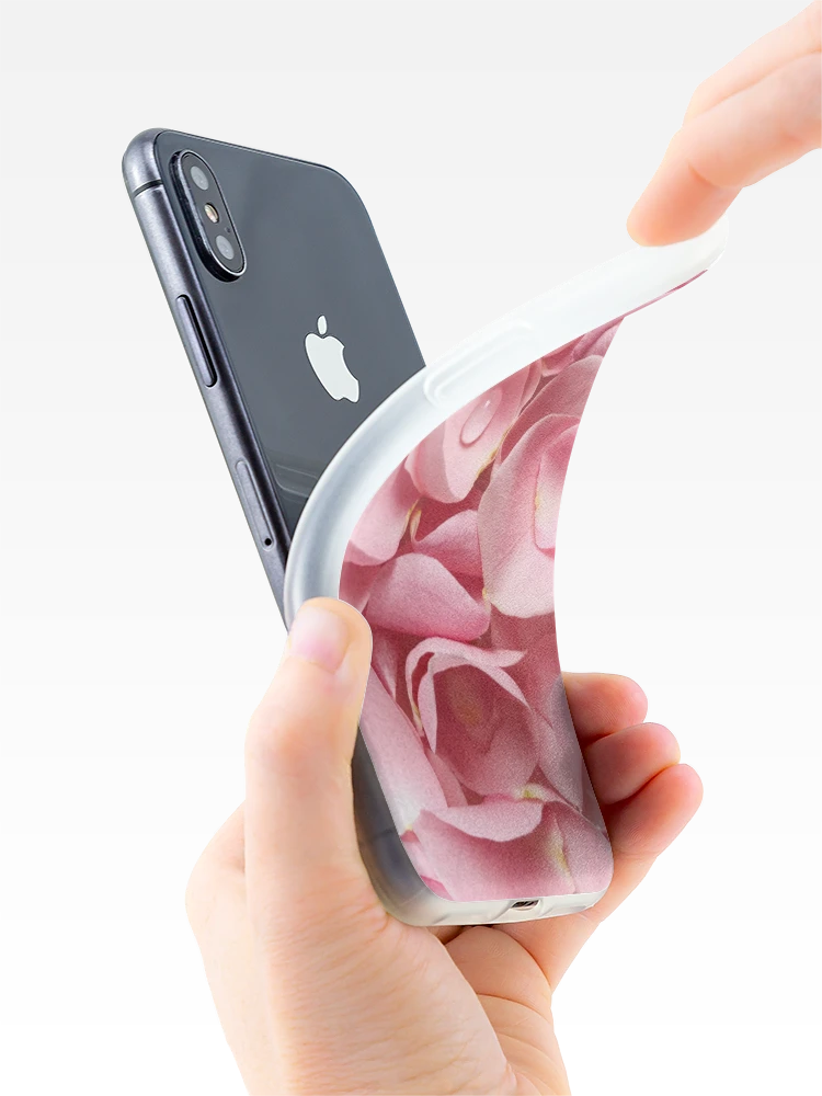 Thumbnail 4 of 5, iPhone Case, Pink Roses designed and sold by ThePrintCrafty.