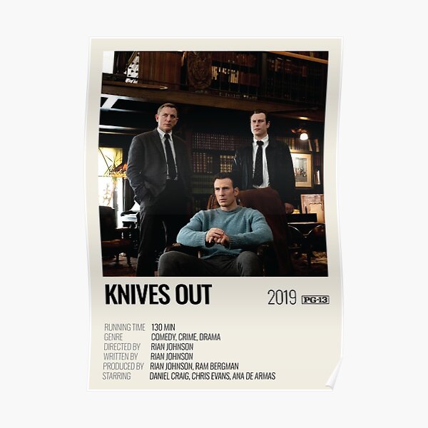 Knives Out (2019) movie poster Poster