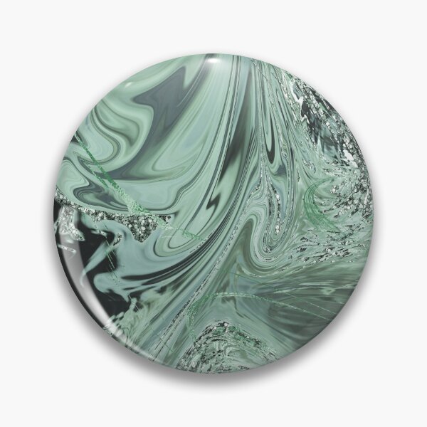 Item preview, Mint Green & Glitter Abstract Art designed and sold by ReesDesigns.