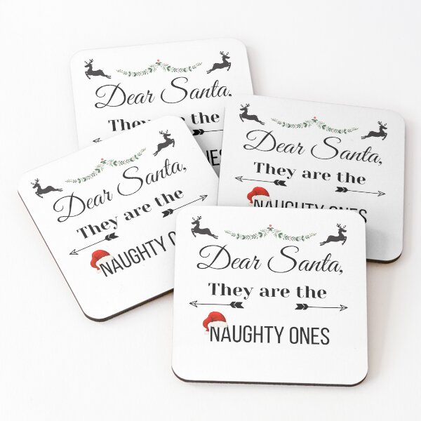 Item preview, dear santa they are the naughty ones designed and sold by Missadesign.