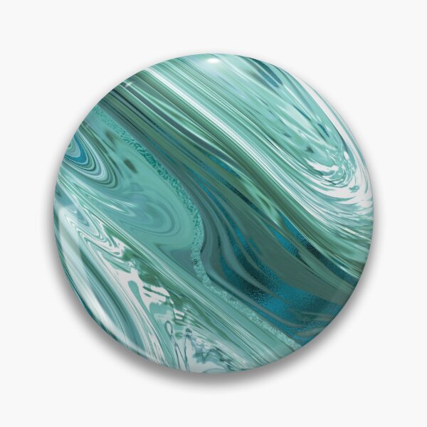 Item preview, Liquid Blues & Green Abstract Art designed and sold by ReesDesigns.