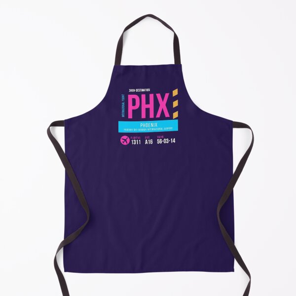 Artikelvorschau, Stilvoller Gepäckanhänger des Flughafens Phoenix (PHX) entworfen und verkauft von SLAG-Creative.