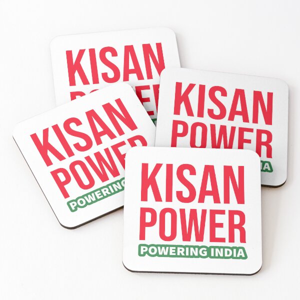 Item preview, Kisan Power Powering India - White designed and sold by simpleones.