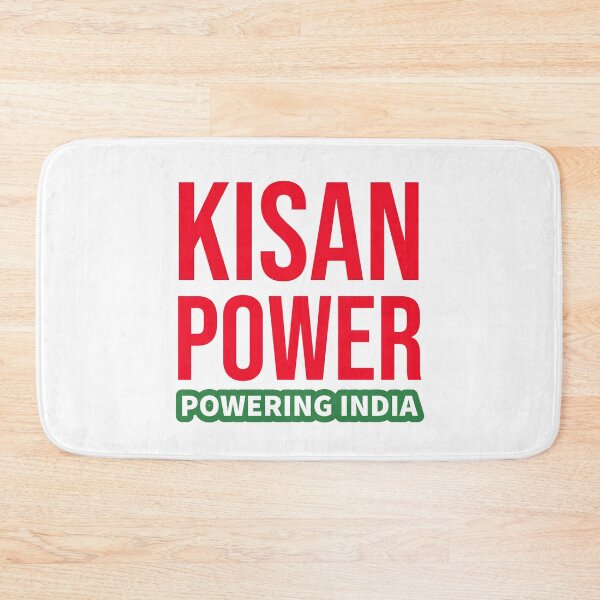 Item preview, Kisan Power Powering India - White designed and sold by simpleones.