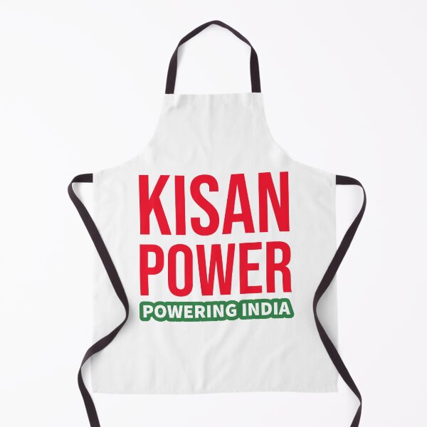 Item preview, Kisan Power Powering India - White designed and sold by simpleones.