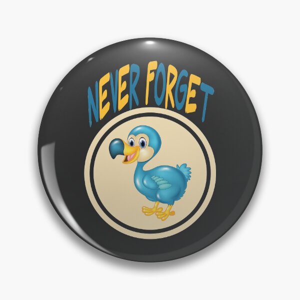 Item preview, Funny Dodo Bird Never Forget Extinct Animal Birding designed and sold by TopTeeShop.