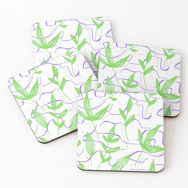Item preview, light green floral pattern designed and sold by chrstdnl.
