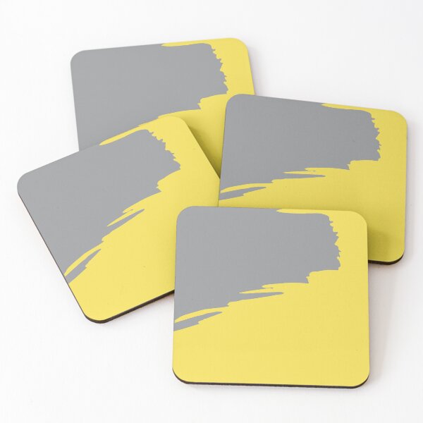 Item preview, Illuminating Neutral Gray Color Block (Trendy Designer Home Decoration) designed and sold by SassyClassyMe.