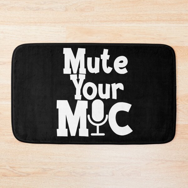 Item preview, Mute Your Mic Quarantine Teacher Virtual Online Teaching Distance Learning Team Back to School Teacher Gifts designed and sold by Akmloza.