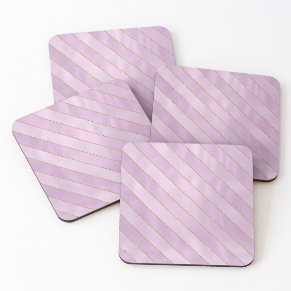Item preview, Chic Glitter Pinstriped Satin Ribbons in Lilac designed and sold by ReesDesigns.