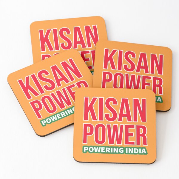 Item preview, Kisan Power Powering India - Saffron designed and sold by simpleones.