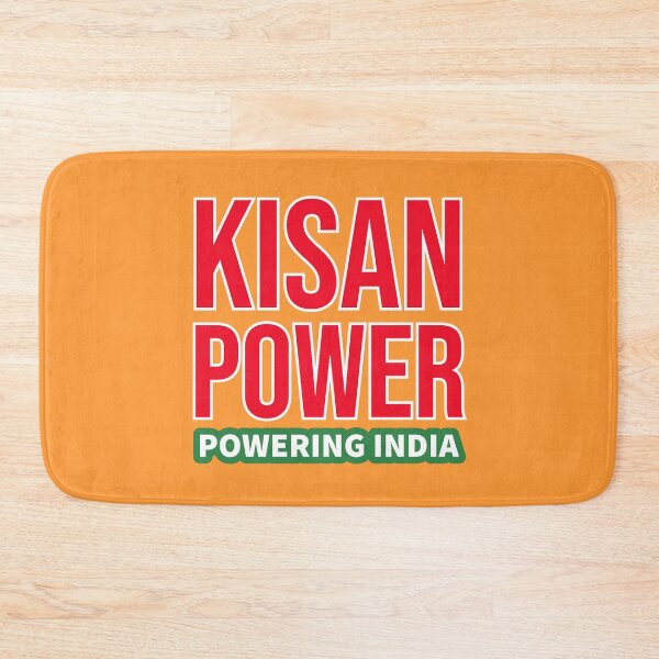 Item preview, Kisan Power Powering India - Saffron designed and sold by simpleones.