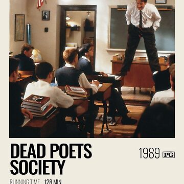 Artwork thumbnail, Dead Poets Society (1989) movie poster by sistertea