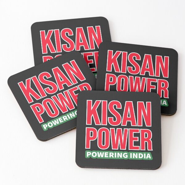 Item preview, Kisan Power Powering India - Black designed and sold by simpleones.