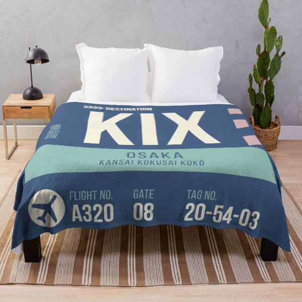 Item preview, Osaka Airport Stylish Luggage Tag (KIX) designed and sold by SLAG-Creative.
