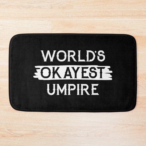 Item preview, World's Okayest Umpire designed and sold by NikStore.