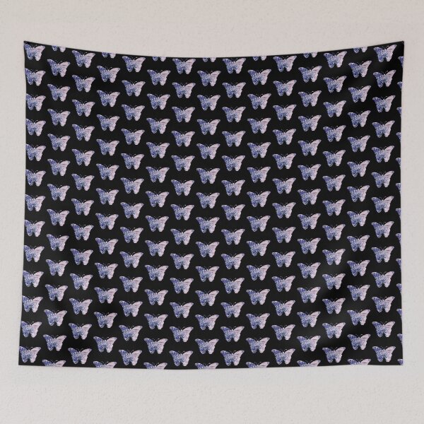 Item preview, Blue Satin Leaves designed and sold by ChibiKolossus.