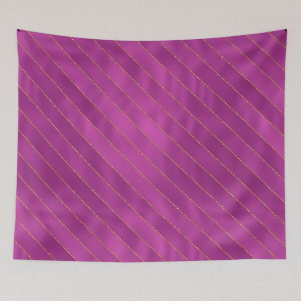 Item preview, Chic Glitter Pinstriped Satin Ribbons in Magenta designed and sold by ReesDesigns.