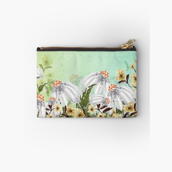 Item preview, You are cordially invited white and yellow flowers flower field, dedication card, Valentine's card, anniversary card, wedding card, celebration card designed and sold by DoodlesFlowers.