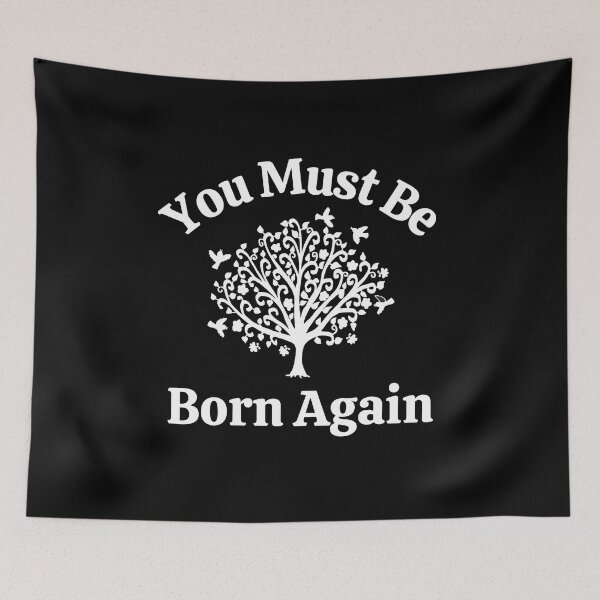 Item preview, You must be born again designed and sold by ModkMerch.