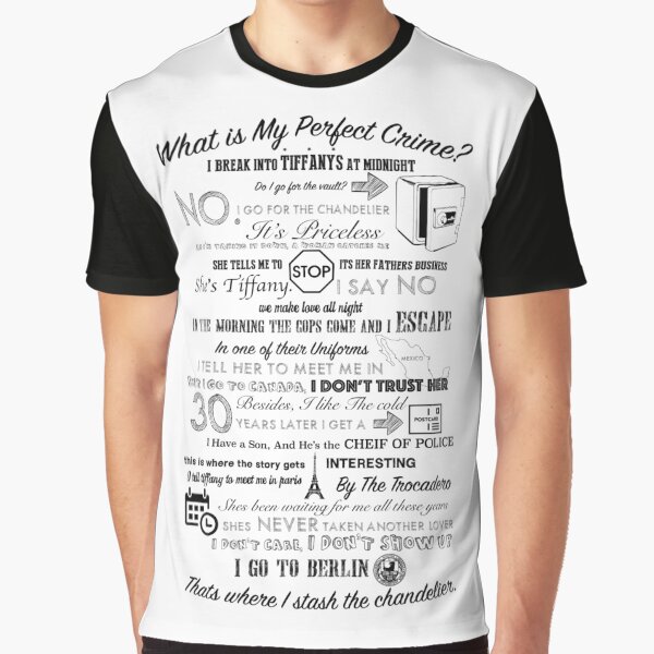 The Office: Dwight's Perfect Crime Graphic T-Shirt