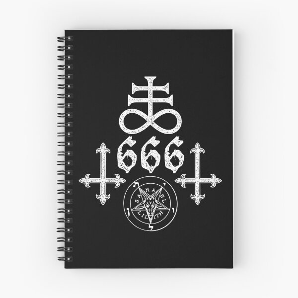 Item preview, Símbolos Satánicos Leviatán Cruz Satanás 666 designed and sold by h44k0n.