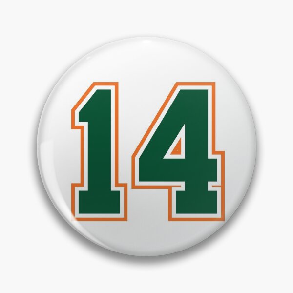 Item preview, 14 Jersey Number Number Fourteen Straight From Miami designed and sold by Urosek.
