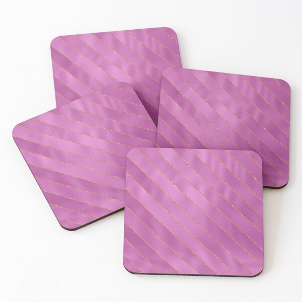 Item preview, Chic Glitter Pinstriped Satin Ribbons in Pink designed and sold by ReesDesigns.