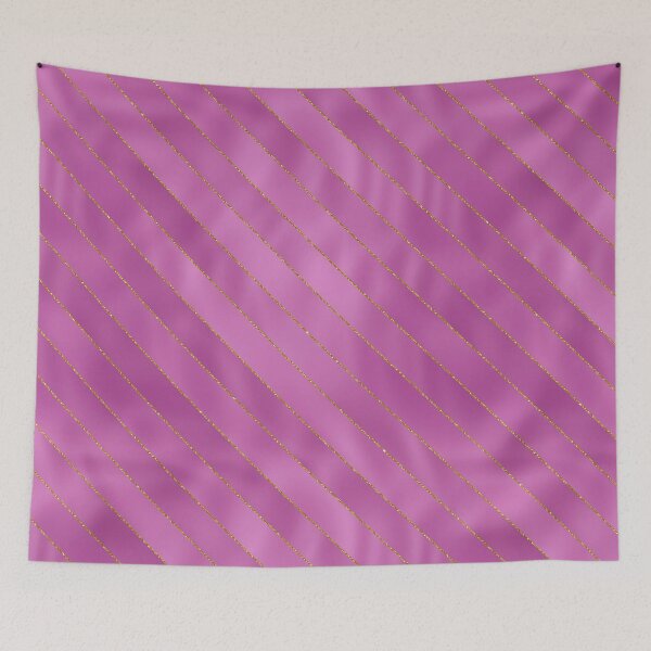 Item preview, Chic Glitter Pinstriped Satin Ribbons in Pink designed and sold by ReesDesigns.