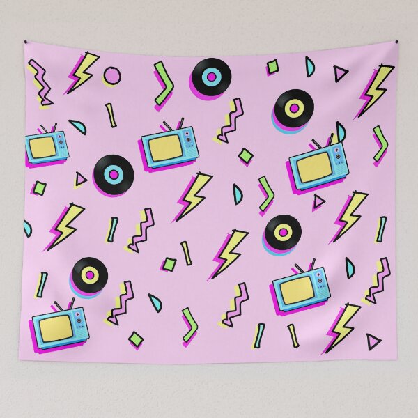 Item preview, Pastel retro aesthetic l pastel retro patterns designed and sold by Bossin.