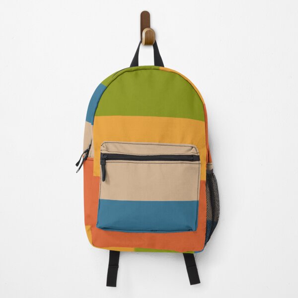 Item preview, Retro color stripes, 1900's retro colors designed and sold by Sasas Design.