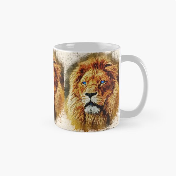 Item preview, Animals Are Greater Than Humans LION HEAD Portrait designed and sold by Naumovski.