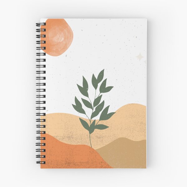 Item preview, Minimalist Illustration Grey World Orange Sun designed and sold by A. P..