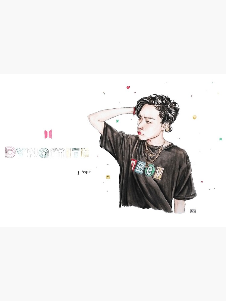 Dynamite J Hope Art Board Print By Infired Koya Redbubble