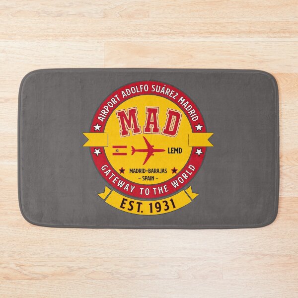 Item preview, MAD Madrid Barajas International Airport Spain - Vintage Style designed and sold by FouDeeziner.