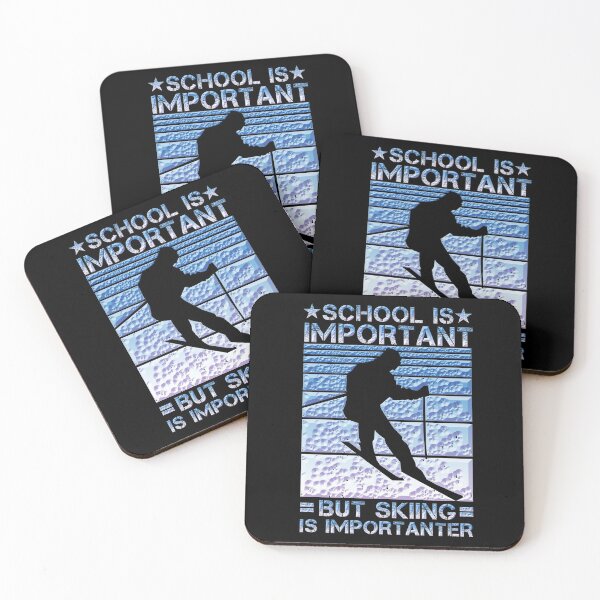 Item preview, School Is Important But Skiing Is Importanter Ski Lovers designed and sold by issambak.