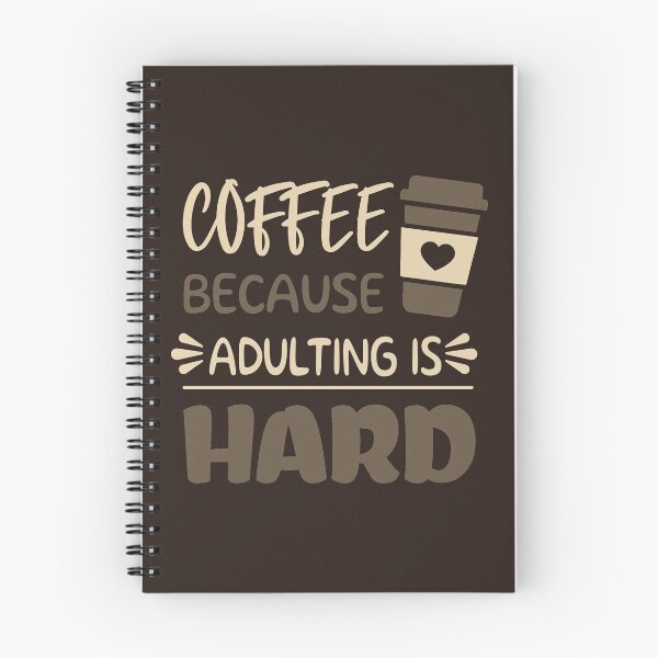 Item preview, Coffee Because Adulting is Hard  designed and sold by Marzuqi Che Rose.