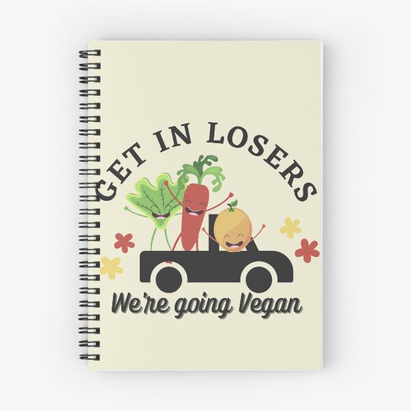 Item preview, Get in losers we're going vegan designed and sold by Nyanko-Sempai.