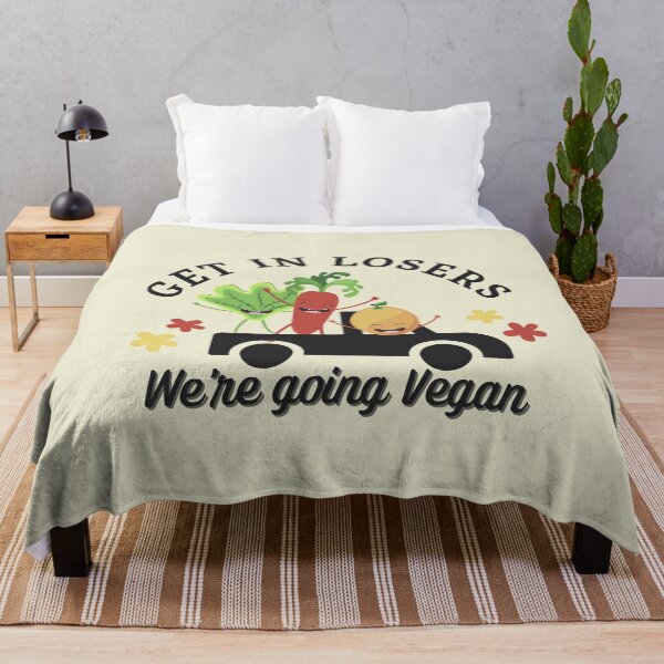 Item preview, Get in losers we're going vegan designed and sold by Nyanko-Sempai.