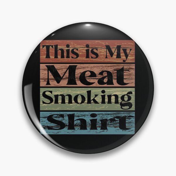 Item preview, This Is My Meat Smoking (BBQ) Funny illustration Gift designed and sold by KO-Design.