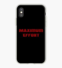 Maximum Effort iPhone Case