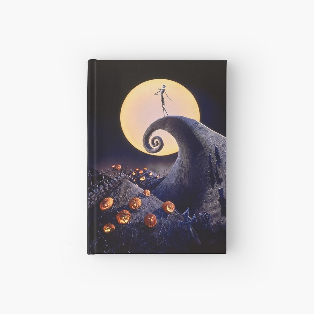 "The Nightmare Before Christmas" Hardcover Journal for Sale by des1984  Redbubble