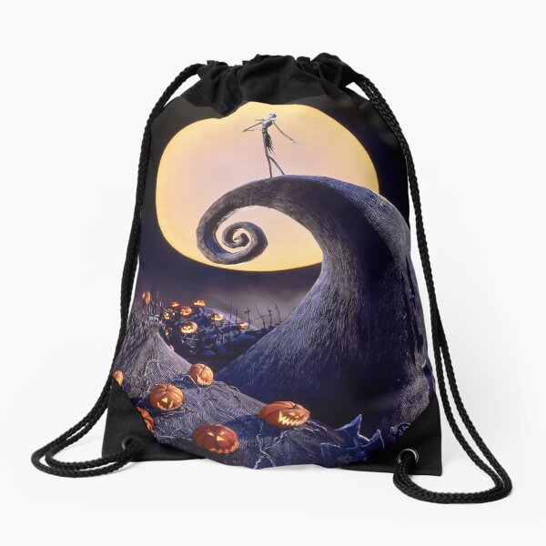 The Nightmare Before Christmas Drawstring Bag