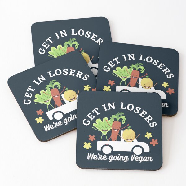 Item preview, Copy of Get in losers we're going vegan designed and sold by Nyanko-Sempai.