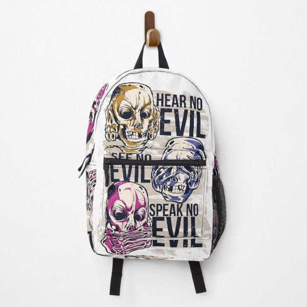 Item preview, See No Evil, Hear No Evil, Speak No Evil Skulls designed and sold by H3rron-Arts.