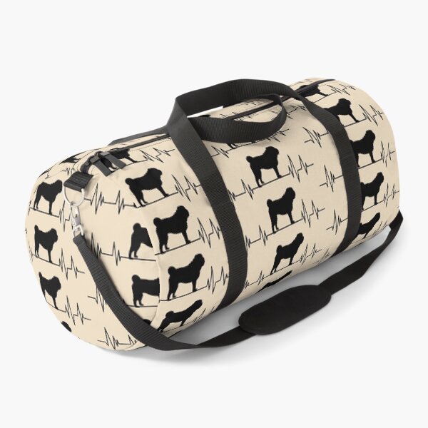 Item preview,  pug Heartbeat dog Heartbeat Silhouette brown designed and sold by ELmezz.
