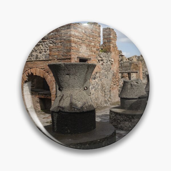 Item preview, Ancient Pompeii - Bakery of Modestus Millstones and Bread Oven designed and sold by Georgia Mizuleva.