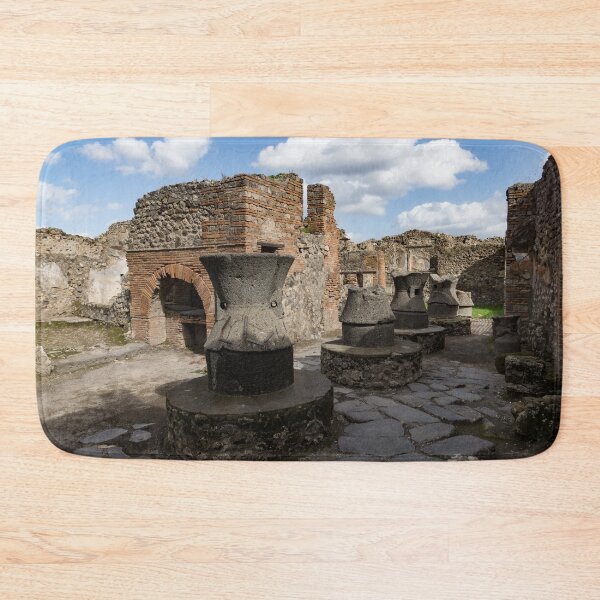 Item preview, Ancient Pompeii - Bakery of Modestus Millstones and Bread Oven designed and sold by Georgia Mizuleva.