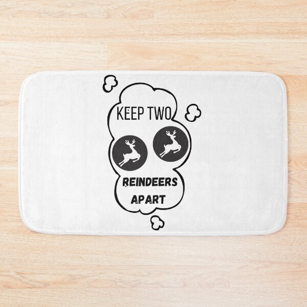 Item preview, Keep Two Reindeers Apart, Christmas Essential T-Shirt designed and sold by lhousshop.